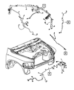 68211287AD - : Front End Module Wiring for Ram: 1500 Image