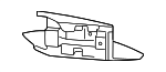 8Y0907694A - Body: Mount Bracket for Audi Image
