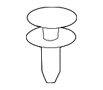 904670706622 - Body: Mount Panel Retainer Clip for Toyota: 4Runner, Avalon, Camry, Celica, FJ Cruiser Image