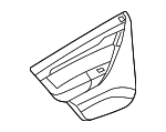 95997198 - Body: Door Trim Panel for Chevrolet: Aveo5 | Pontiac: G3 Image