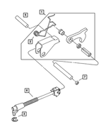 « 5136814AA – Automatic Transaxle 4 Speed : Haricot De Stationnement Tige pour Mopar Image »