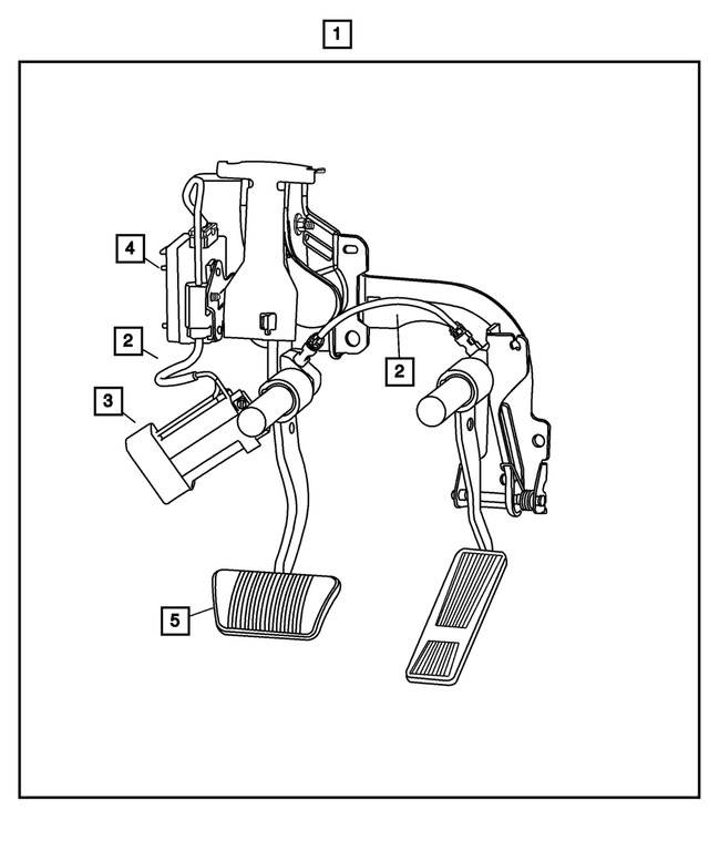 « 52129200AF – Fuel : Frein Pedale pour Mopar Image »