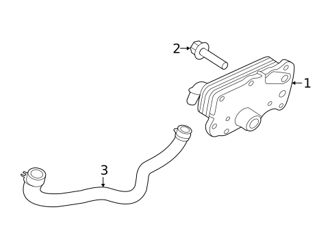 Oil Cooler for 2017 Jaguar XE #0