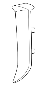 9Y0807686LOK1 - Body: Grille Molding for Porsche: Cayenne Image