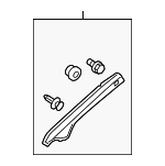 84151STXA01ZD - Body: Windshield Pillar Trim for Acura Image