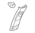 84111STXA01ZD - Body: Upper Center Pillar Trim for Acura Image