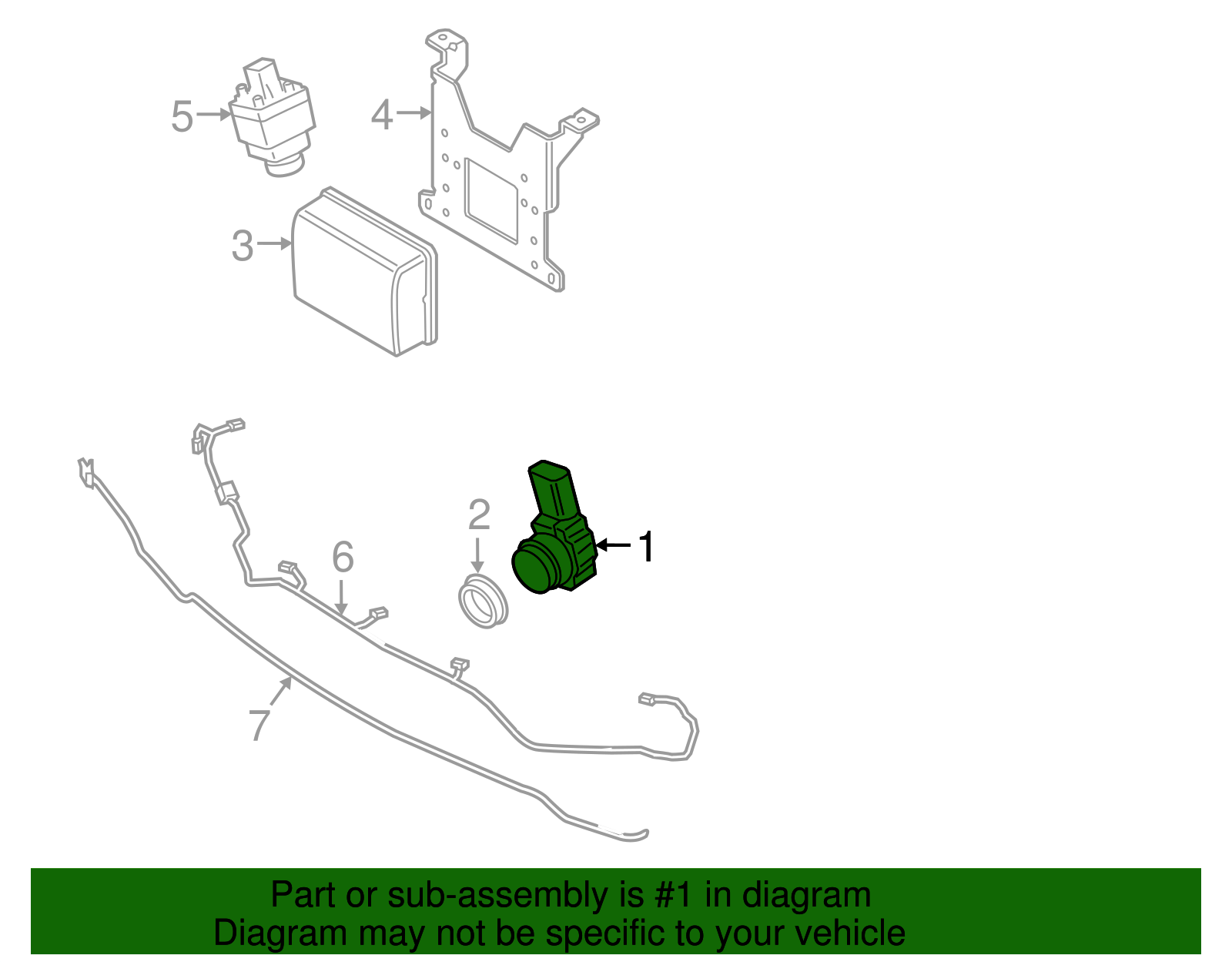 Park Sensor - BMW (66209290905)