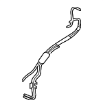 2008-2013 Toyota Highlander - Vacuum Line or Hose