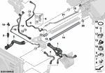 17127508038 - Radiator: Supply Hose for BMW Image