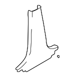 Lower Center Pillar Trim