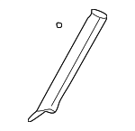 858102D000OI - Body: Windshield Pillar Trim for Hyundai Image