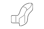 MU481090 - Body: Interior Door Handle Clip for Mitsubishi Image