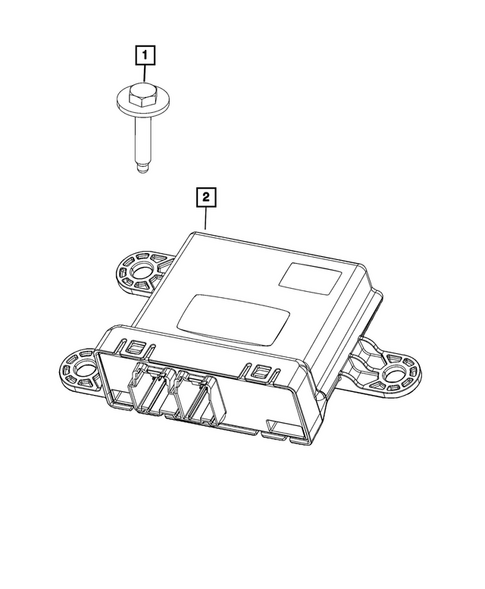 Keys, Modules and Engine Controllers for 2025 Jeep Gladiator #6