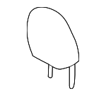 719100E261A5 - Body: Headrest for Toyota: Highlander Image