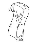 715050E010 - Body: Seat Back Pad for Toyota: Highlander Image
