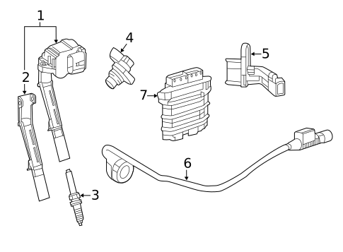 Powertrain Control for 2019 Mercedes-Benz C300 #3