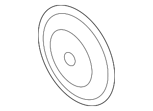 94810283900 - Cooling System: Accessory Drive Belt Idler Pulley Cap for Porsche Image