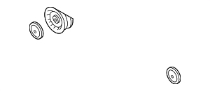 94810211821 - : Accessory Drive Belt Idler Pulley for Porsche Image