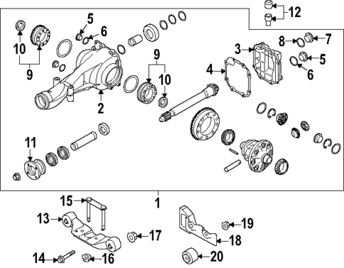 Axle & Differential for 2025 Subaru Forester #0