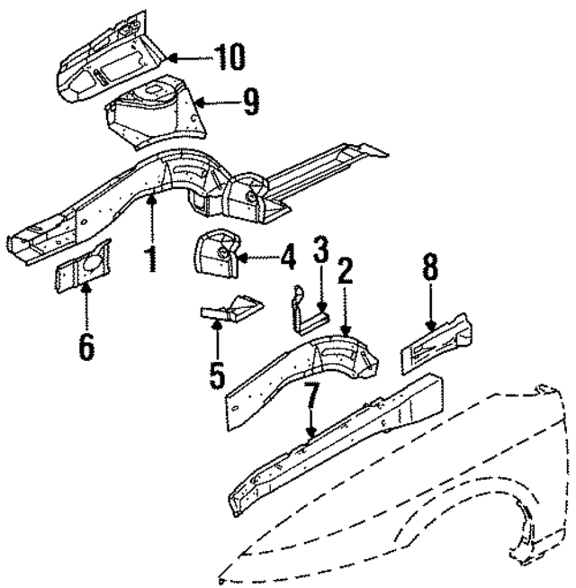 21080621 - Body: Torque Box for GM Image