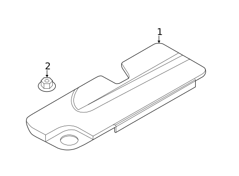 Engine Appearance Cover for 2015 Ram ProMaster 2500 #0