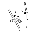 88973391 - Body: Reinforcement Center Support for Pontiac: Vibe Image
