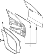 NZ6Z6020201A - : Outer Panel for Ford: Maverick Image