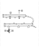 R5184085AC - Fuel: Fuel Injector, Remanufactured for Mopar Image