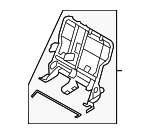 8T4Z78613A39BC - Body: Seat Back Frame for Ford: Edge | Lincoln: MKX Image