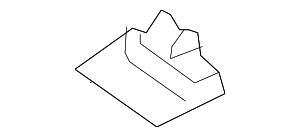 8A1Z7863386CA - Body: Track Cover for Ford Image