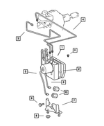 5140827AB - : Anti-Lock Brake Control Unit for Chrysler: Crossfire Image