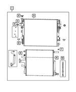 68050199AA - Cooling: Radiator Isolator for Mopar Image