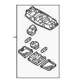8401A014HA - : Dome Lamp Assembly for Mitsubishi: Outlander Sport Image