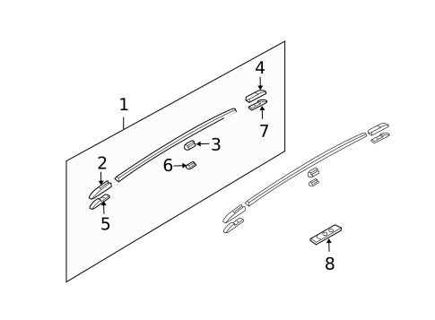 Luggage Carrier for 2002 Kia Rio #0