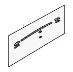 K34U50T10B - : Roof Luggage Carrier Side Rail for Kia: Rio Image