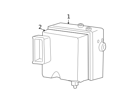 Anti-Lock Brakes for 2008 Dodge Ram 1500 #1