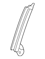 6740353030 - Body: Guide Channel for Lexus: IS200t, IS250, IS300, IS350, IS500 Image