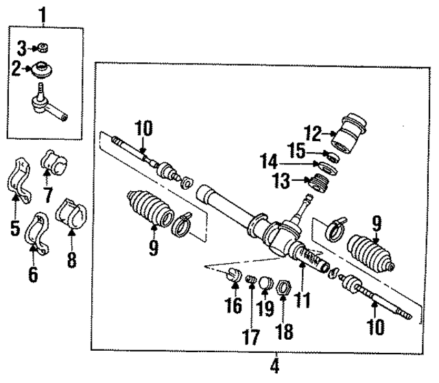 MB412315 - Steering: Pinion Shaft Seal for Mopar Image
