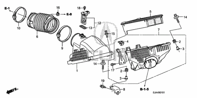 Air Cleaner (2) for 2011 Acura RL #0