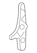 51239150273 - Body: Release Lever Bracket for BMW: 1 Series M, 128i, 135i, 135is, 325i, 325xi, 328i, 328i xDrive, 328xi, 330i, 330xi, 335d, 335i, 335i xDrive, 335is, 335xi, M3, X1, X3, X4 Image