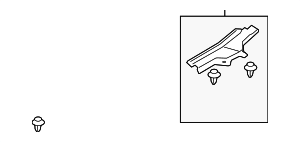 7656A037YA - Body: Sill Plate for Mitsubishi: Outlander Image