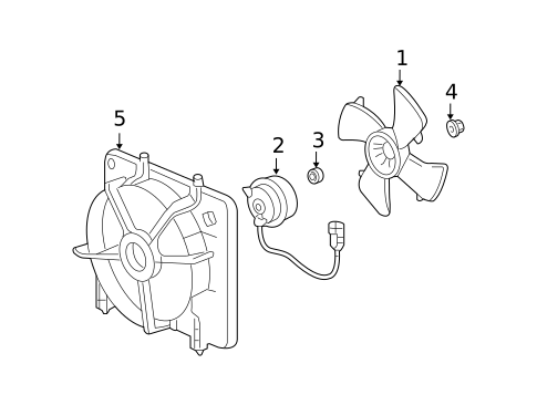 Cooling Fan for 2013 Honda Fit #0