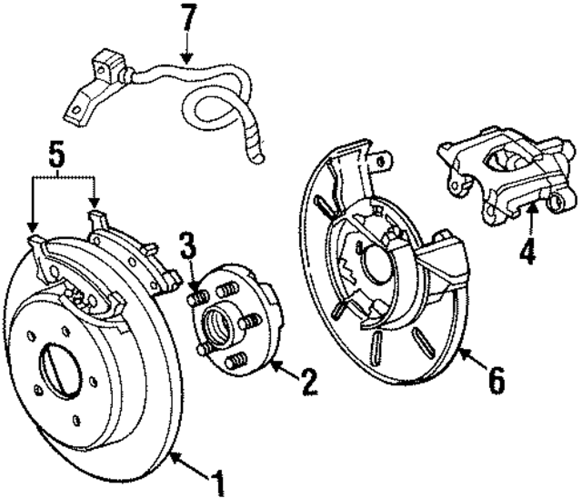 4683291 - Brakes: Brake Hydraulic Hose for Mopar Image