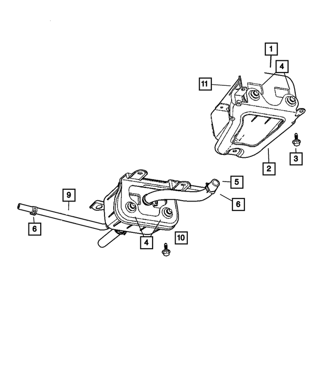 « 6506548AA – Emission Systems : Tête Hexagonale Vis Et Rondelle pour Mopar Image »