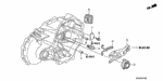 21399PYZ000 - Transmission - Manual: PLATE, BREATHER for Honda Image