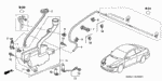 90686SD5003 - Electrical/Exhaust/Heater/Fuel: CLAMP, METER CABLE for Honda Image