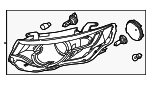 LR137238 - : Headlamp Assembly for Land-Rover Image