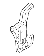 GD7A70030A - Body: Hinge Pillar Reinforced for Mazda: 626 Image