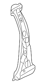 GD7A71360D - Body: Center Pillar Reinforced for Mazda: 626 Image