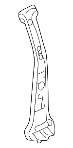 GD7A71080 - Body: Inner Center Pillar for Mazda: 626 Image